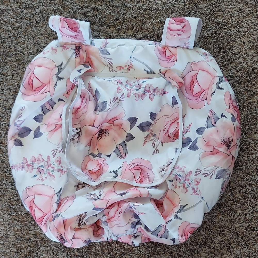 Floral Baby Carseat Carrier Cover